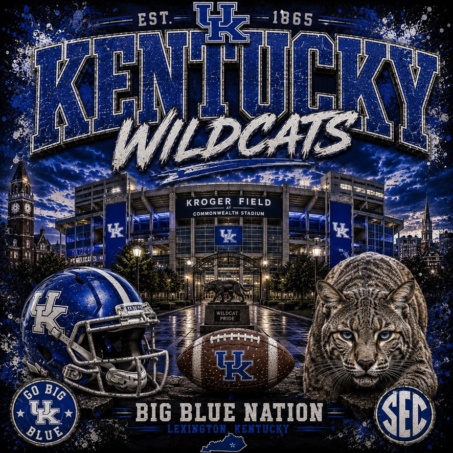 Kentucky Wildcats | Kroger Field Graphic Tee