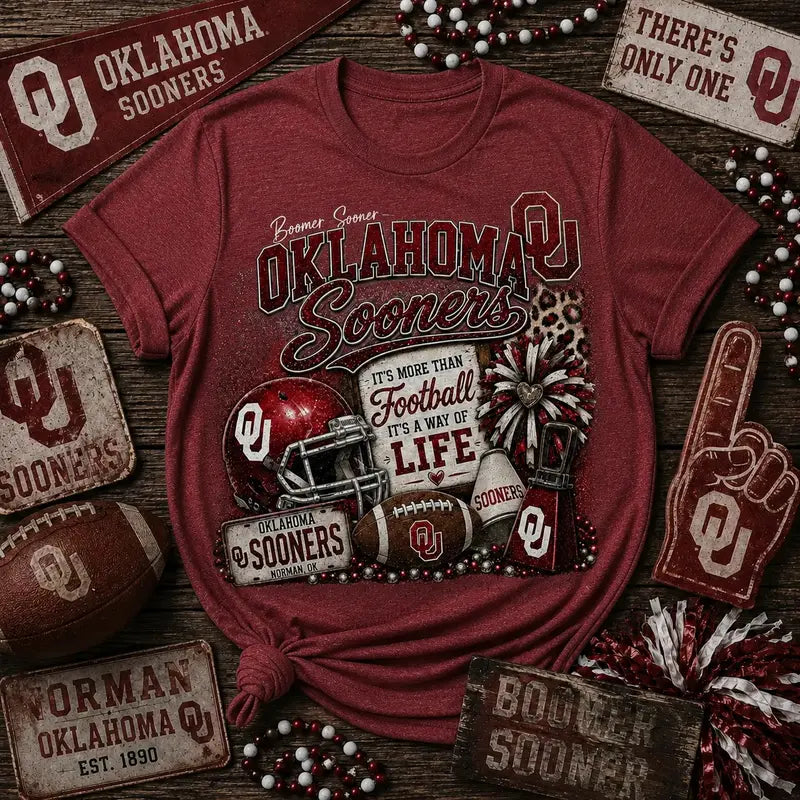 It's More Than Football, It's a Way of Life Graphic Tee