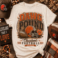 Dawg Pound Cleveland Football Graphic Tee