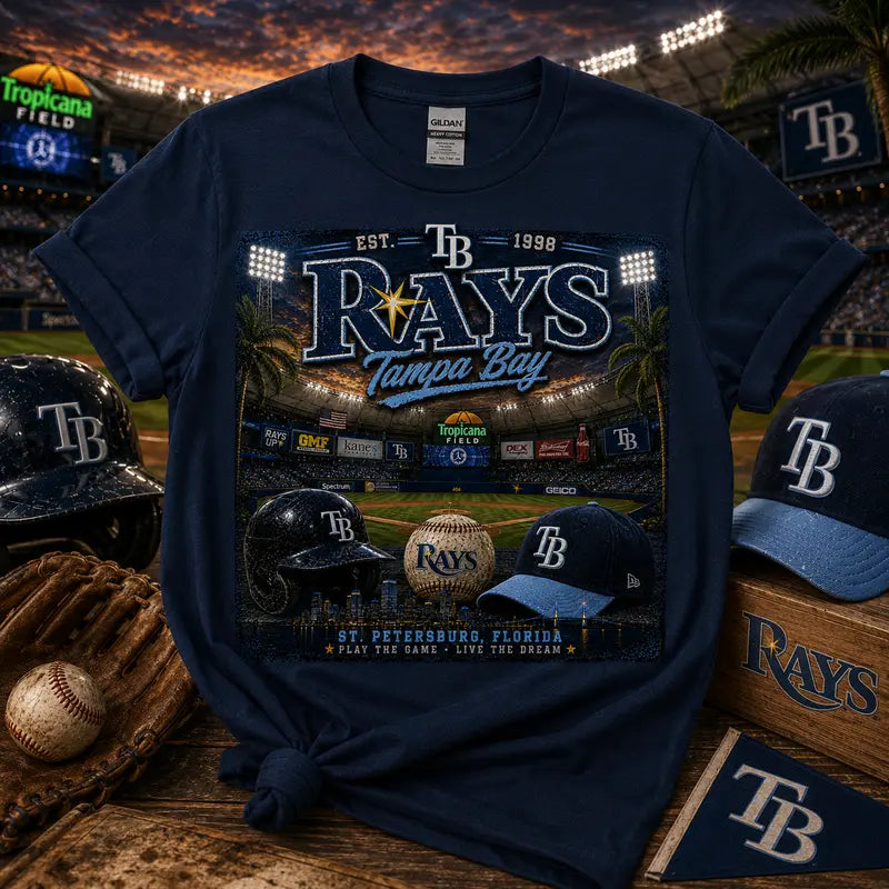 Tampa Bay Rays Tropicana Field Graphic Tee