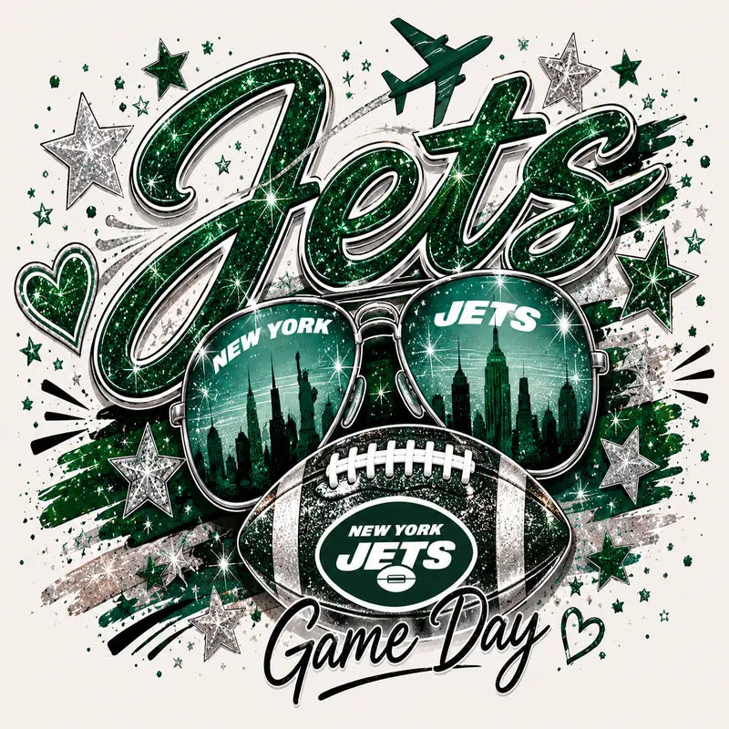 Jets Aviator Game Day Graphic Tee
