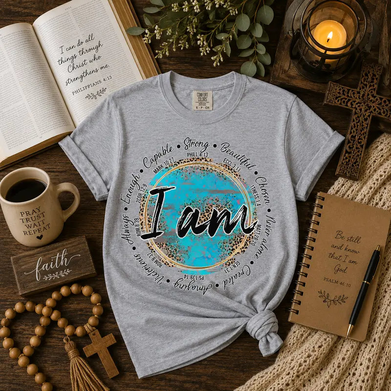 I Am: Chosen, Strong & Beautiful Graphic Tee
