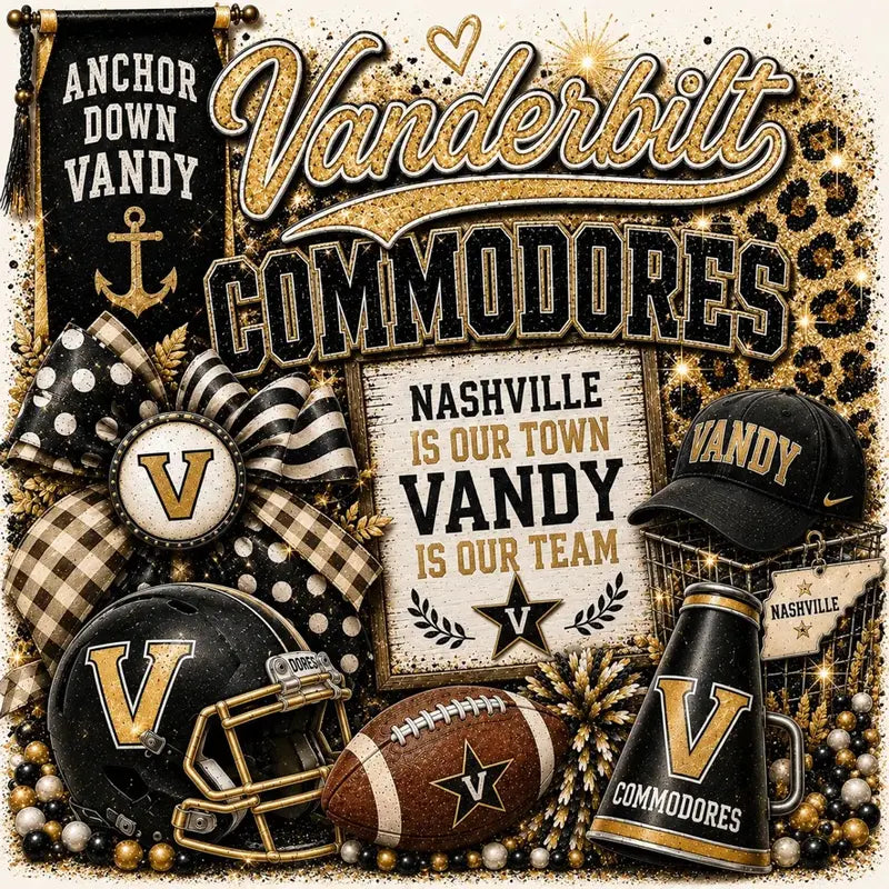 Nashville Is Our Town, Vandy Is Our Team Graphic Tee