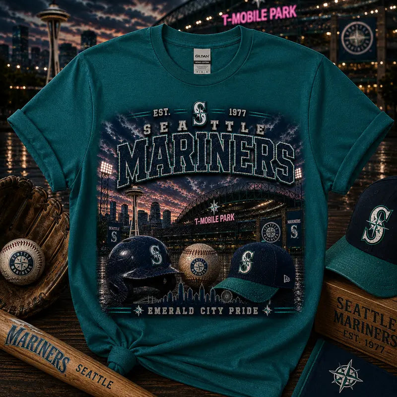 Seattle Mariners T-Mobile Park Graphic Tee