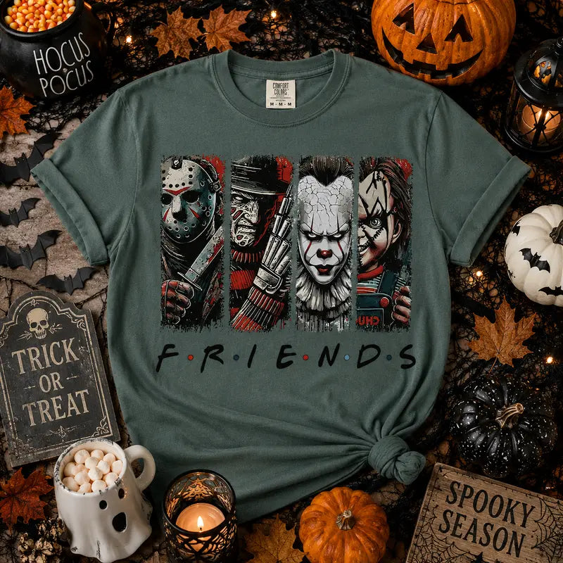 Horror Friends Halloween Tee