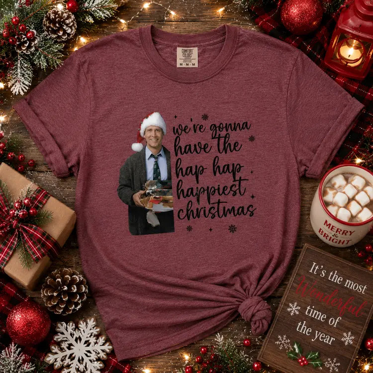 We've Gonna Have the Hap Hap Happiest Christmas Graphic Tee