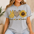 Peace Love Sunshine Graphic Tee