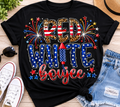 Red, White & Boujee Graphic Tee