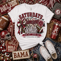 Saturdays Are for Crimson & White Graphic Tee